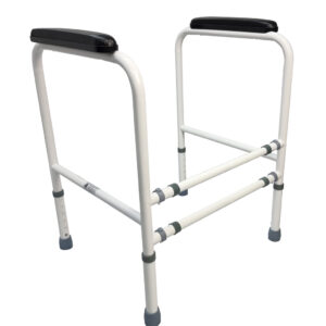 Over Toilet Aid Frame Adjustable Height and Width Easy to Fold