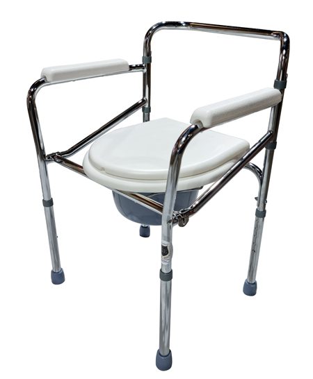 Over Toilet Aid Commode Chair with Toilet Seat