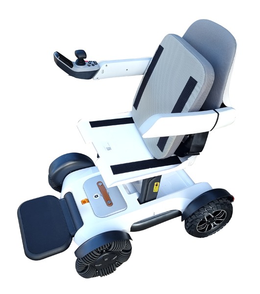 All Terrain Electric wheelchair Scooter Auto Folding with Smart App Control-Smartwheels