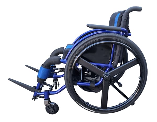 Designed leisure manual wheelchair lightweight foldable Aluminium Alloy-INVENTWHEELS