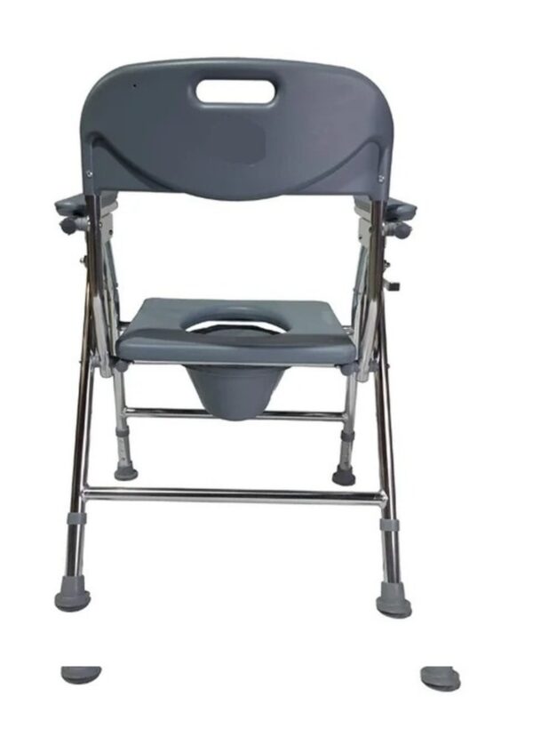 Adjustable Height Commode Chair for Shower Bath and Toilet