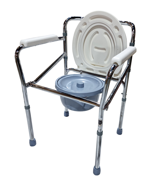 Over Toilet Aid Commode Chair with Toilet Seat
