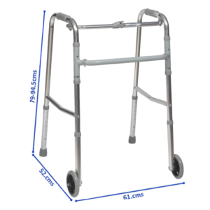 Walking Walker Frame Front Castor Wheels to Use All Around