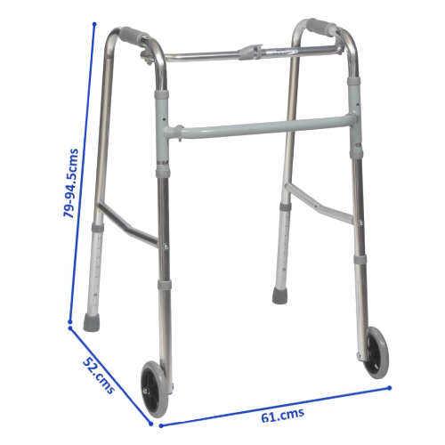 Walking Walker Frame Front Castor Wheels to Use All Around