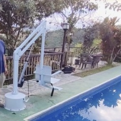 Automatic Person Pool Hoist for Commercial and Residential use