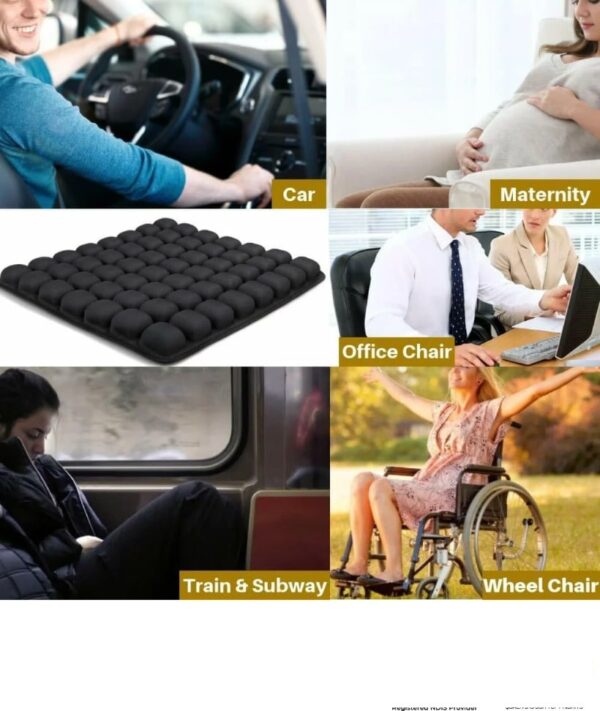 Air Seat Cushion Inflatable for Wheelchair Car Seat Office Chair Anti Pain Pressure Relief