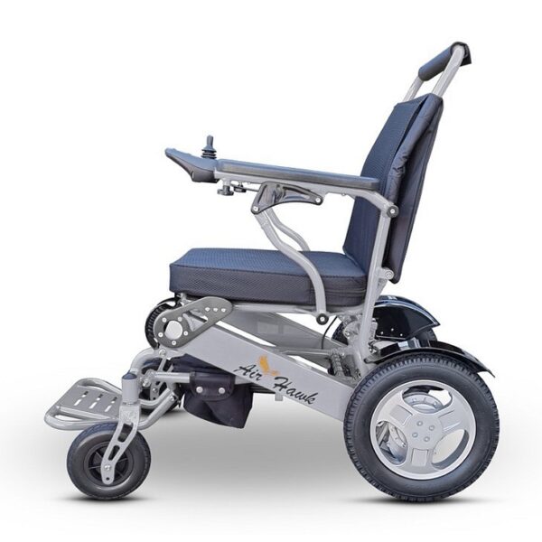 Foldable electric wheelchair lightweight heavy-duty compact motorise chair - Air Hawk