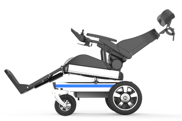 Reclining Electric Power Wheelchair Folding with Adjustable head and footrest Mobility chair-OPTIMUM