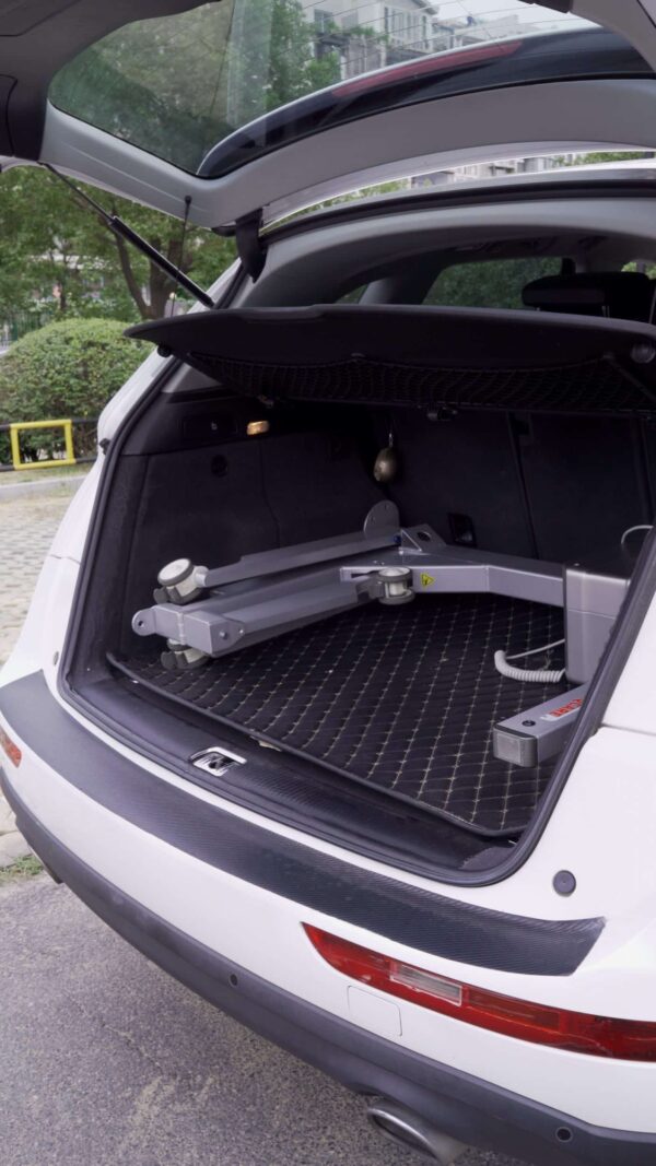 Portable Vehicle Hoist with lifter and sling Person Transport for car