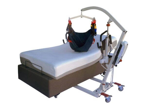Single Electric Bed with Memory Foam Mattress PLUS Patient Hoist -HOME PACKAGE DEAL