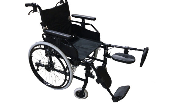 Fully Adaptable Foldable Manual Wheelchair With Adjustable Leg Support - ADAPTABLE-WHEELCHAIR- FLOOR MODEL