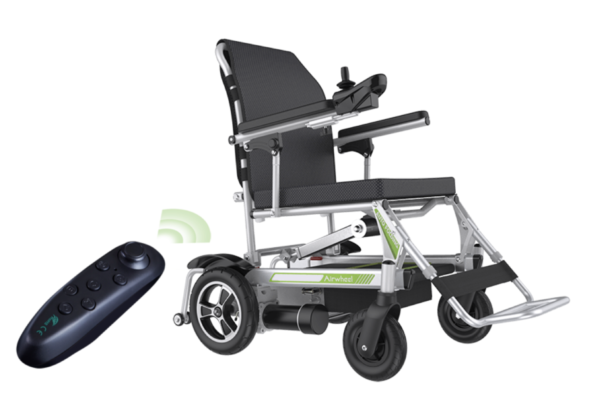 Auto Folding Air wheel Electric Wheelchair Fully Automatic with a Remote Control H3PS