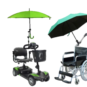 Adjustable Umbrella Holder For Wheelchairs/ Scooters/ Prams Walkers / Rollators
