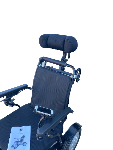 Detachable Adjustable Headrest Support for Wheelchairs/Mobility Scooters