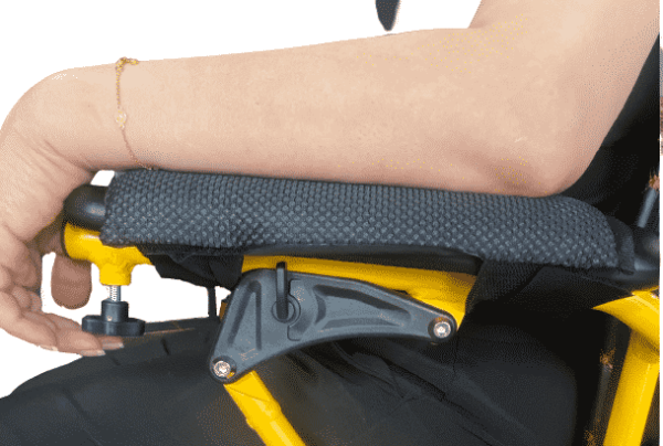 Customisable Detachable Cushion Armrest Support for Any Electric and Manual Wheelchairs