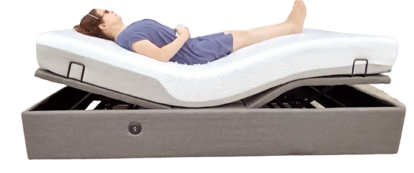 Adjustable Electric Massage Bed with Remote Control