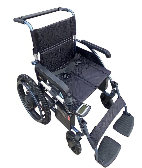 Foldable Electric and Manual Self Propelled Wheelchair for Multipurpose All-Round-Use