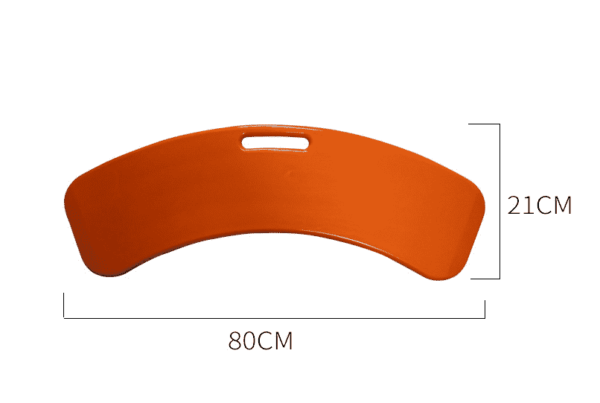 Curved Transfer Board for Wheelchair Users